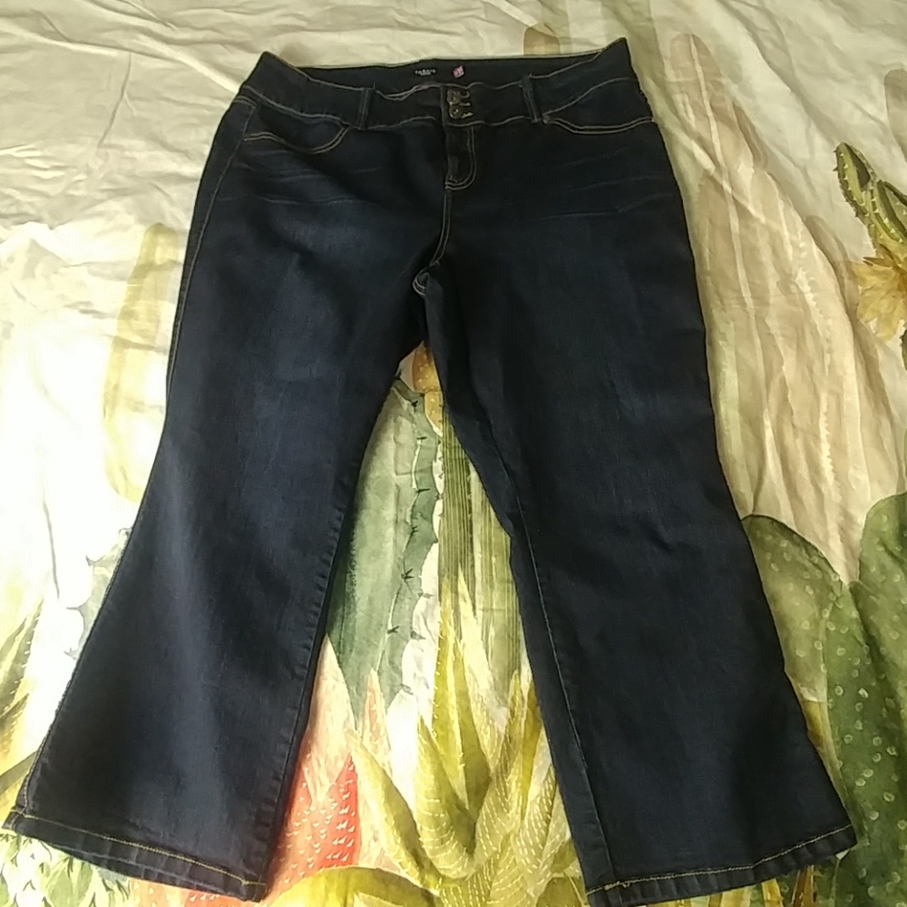 TORRID crop jeans